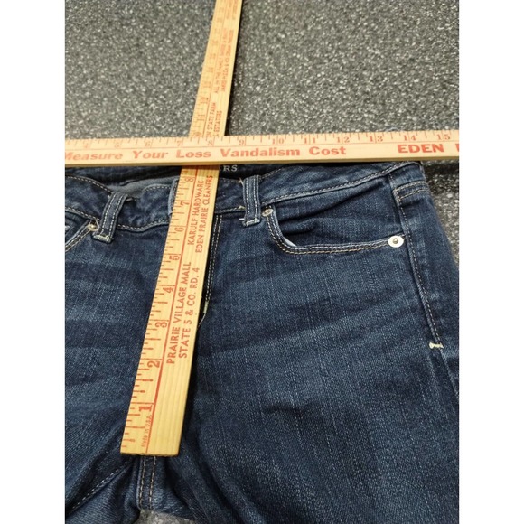 American Eagle Jeans Women 4 Regular Blue Skinny Stretch Denim Pants‎ - Picture 4 of 7